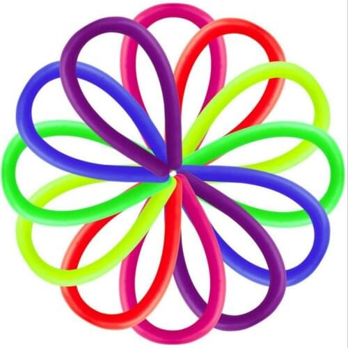 3PCS Children Adult Fidget Toys Anti-Stress Noodle Stretch String TPR Rope Autism Fidget Decompression Tools