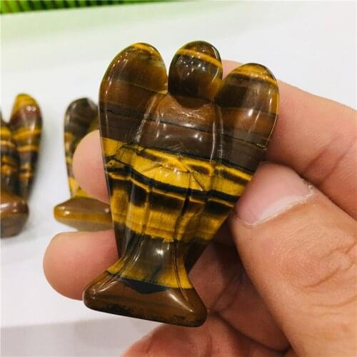 Natural crystal jewelry decoration guardian angel healing gem family home decoration study room decoration craft gift