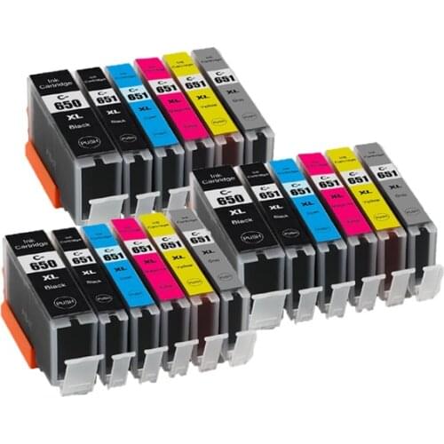 BLOOM PGI 650 CLI 651 compatible ink cartridge for canon PIXMA MG6360 MG7160 MG7560 Printer