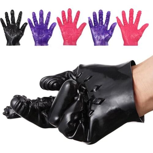 Soft Magic Palm Vagina Massage Glove Women Masturbation Couple Flirting Sex Toy