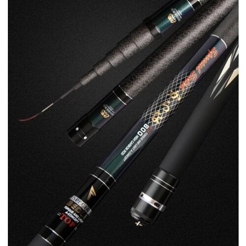 New high carbon fishing rod long section full size taiwan fishing rod ultra-light super-hard 28 tune pole 8m-15m spare hard tip