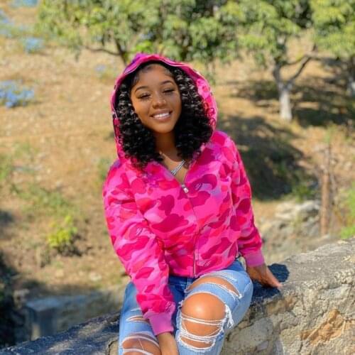 Couple Sweater Spring And Autumn Zip Hoodie Women Jacket Camouflage Coat