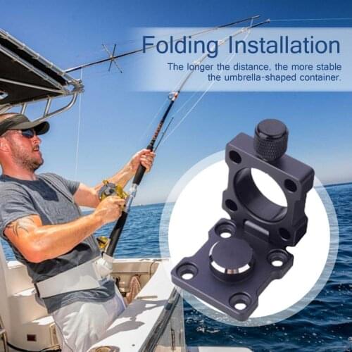 Fishing Tackle Box Umbrella Folding Stand Split Detachable Install Fishing Umbrella Split Installation Fishing Umbrella Stand