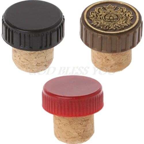 3PCS T-shape Red Wine Stoppers Cork Bottle Plug Kitchen Bar Tool Sealing Cap Corks Drop Shipping