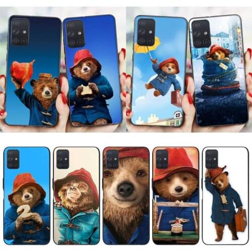 Zororong Cool Paddington Bear Phone Case For Samsung Galaxy S20 21 Note10 20 A30 50 70 71 Plus Ultra