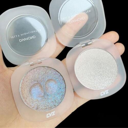 Diamond Glitter Mashed Potatoes High-gloss Trimming Plate Highlighter Makeup Face Body Brighten Glitter Natural Contour Makeup