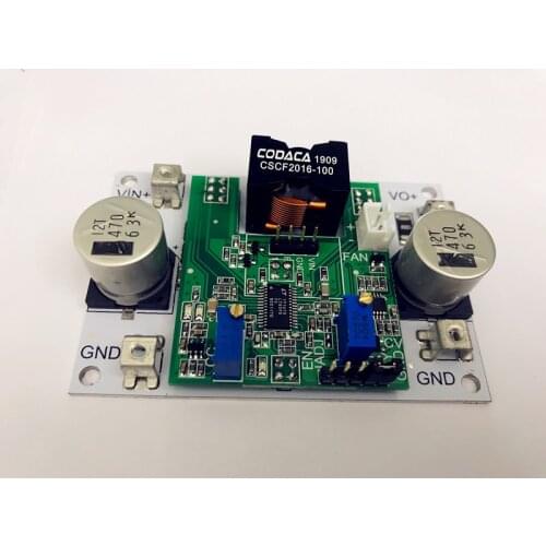 DC Automatic Buck-Boost Power Supply Adjustable Constant-Current Constant-Voltage Battery Charging 18A 12 24 36 48V to 5-48V