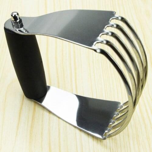 Dough Blender Top Professional Pastry Cutter with Heavy Duty Stainless Steel Blades Pastry Blender Cutter Dough Mixer