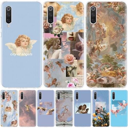 Renaissance angels Phone Case for Xiaomi Redmi Note 10 9 9S 8T 8 7 8A 7 7A 6 6A 9A 9C S2 K20 K30 Pro Fashion Cover Coque