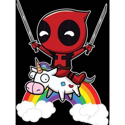 DIY Painting By Numbers Cartoon Unicorn Kit Coloring By Numbers Wall Art Acrylic Canvas Paintings Home Decoration Gift