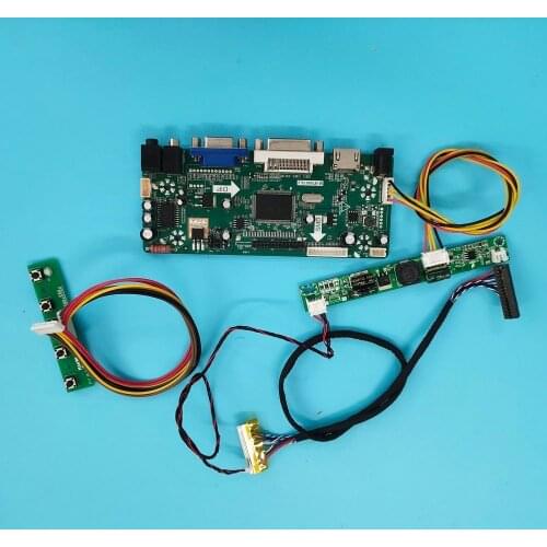 Kit for LTM230HT09 LTM230HT10 LTM230HT11 LTM230HT12 1920x1080 HDMI+DVI+VGA 30pin Controller Board LVDS LED LCD Panel Audio