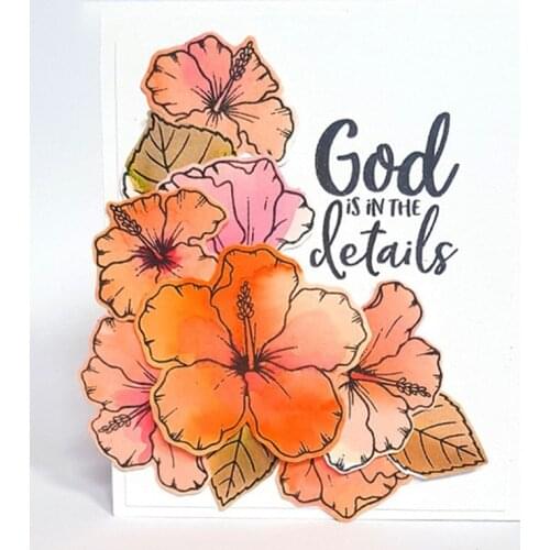 Metal Cutting Dies And Stamps Flowers and leaves for DIY Scrapbooking Album Paper Cards Decorative Crafts Embossing Die Cuts