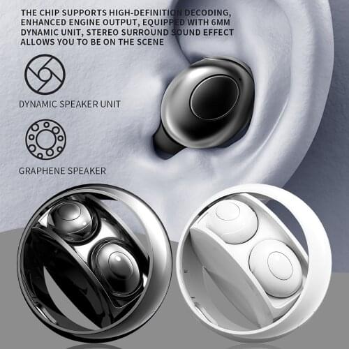 H-8 Wireless Bluetooth-compatible Earphones Stereo In-ear Sports Workout Earbuds Microphone Tws Earphones Waterproof Sports