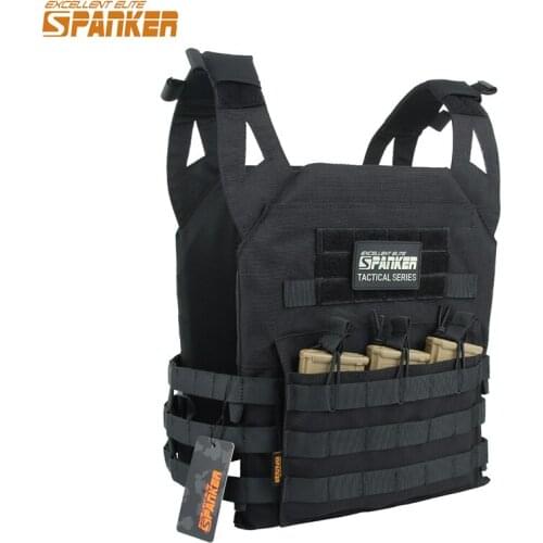 EXCELLENT ELITE SPANKER Outdoor Hunting Vest Tactical Vest JPC Kids Boys Military Molle CS Vest Small Version