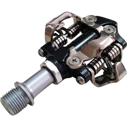 PD-M101 Self-Locking Clipless SPD Pedals MTB Mountain Bike Aluminum Alloy Pedals with SR-168 Cleat Bicycle Cycling Part