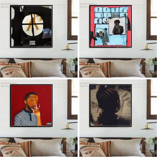 Brent Faiyaz Poster Rapper Singer Music Album A.M. Paradox Sonder Son Eden Canvas Painting Wall Art Poster and Prints Home Decor