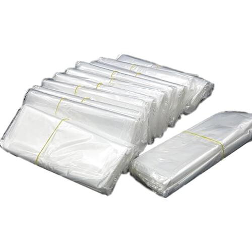 2000pcs/lot 10x15cm Clear Transparent Shrink Wrap Package Heat Seal Bag POF Gift packing plastic bags for comestic bottles boxes