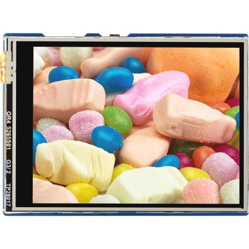 2.8" IPS Touch Screen LCD Module for Raspberry Pi Pico, 262K Colors, 320×240 Resolution, SPI Interface