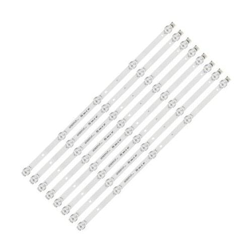 LED Backlight strip 5 lamp For RCA 50'' TV CC02500D445V05 500C 50E9 5S1P 4X10 1210 LE-8815A LE-8822A NAVITECH LD-50FHD 6V/LED
