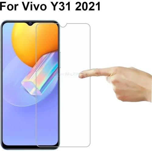 Tempered Glass For Vivo Y31 Global 6.58" Screen Protector VivoY31 2021 Protective Glass Film on Vivo Y31 Y 31 Pelicula De Vidrio