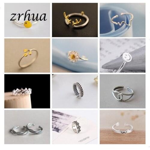 Кольца с фианитами для женщин Zrhua China At AliExpress