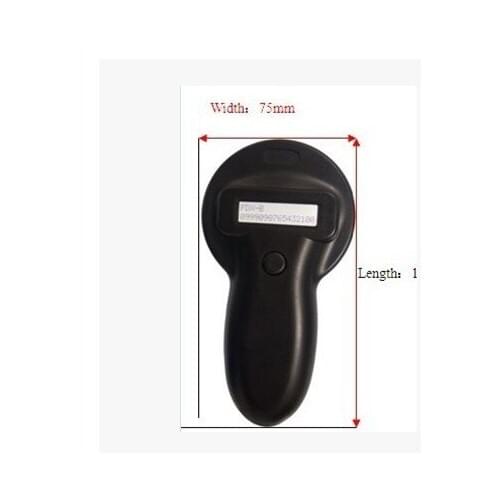 134.2KHz FDX-A/B Pet microchip portable rfid scanner/ animal rfid tag reader