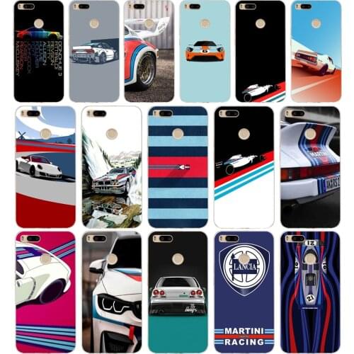 143FG Martini Racing Colores Soft Silicone Tpu Cover phone Case for xiaomi redmi mi 8 A1 A2 lite