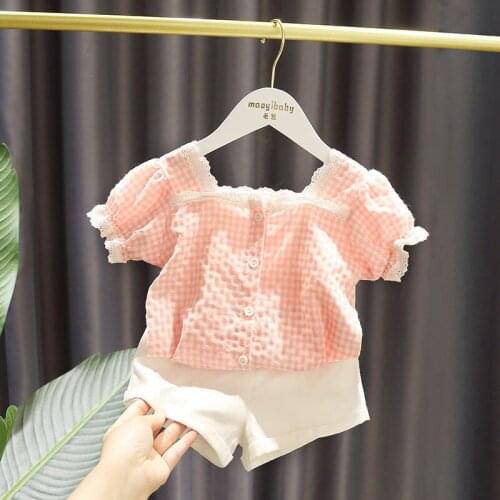 2020 Baby Girl boy Fashion Cotton shirt blouse Clothes Children kids Good quality comfortable clothes Clothing