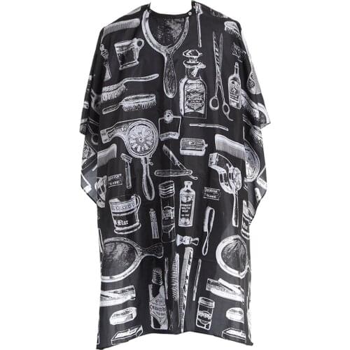 Fashion Adult Cutting Hair Waterproof Cloth Cape 1PC 140x150cm Salon Barber Gown Cape Hairdressing Hairdresser M#08