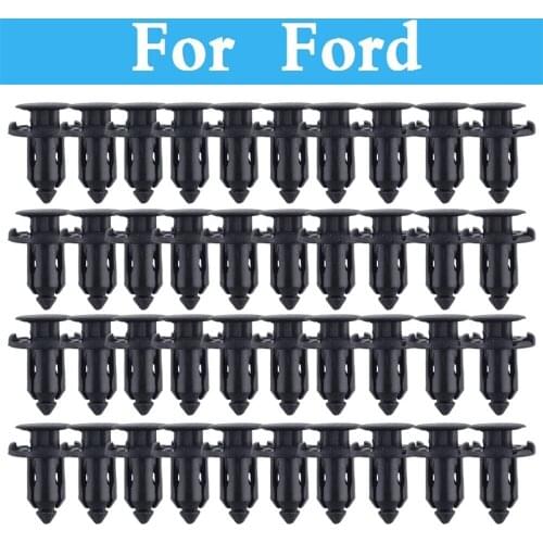 Plastic Rivet Retainer Clips Car Fender Panel Trim Clips For Ford Focus Rs Focus St Fiesta Freestyle Fiesta St Five Hundred Flex