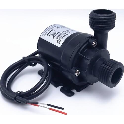 DC 12V/24V Mini Portable Brushless Motor Circulation Ultra-quiet Submersible Water Pump For Cooling System Fountains Heater