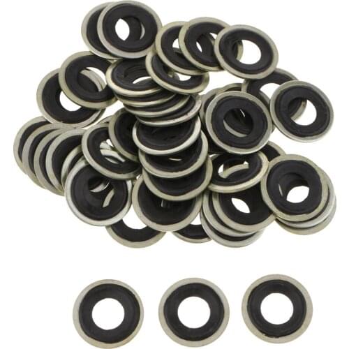 50x M14 Oil Drain Plug Seal Gasket Washer For GM Chevrolet Dorman