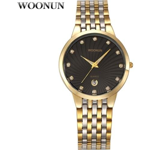 2020 Luxury Business Gold Watches Men Diamond Watches Stainless Steel Quartz Wristwatches Gents Boss Watches Relogio Masculino
