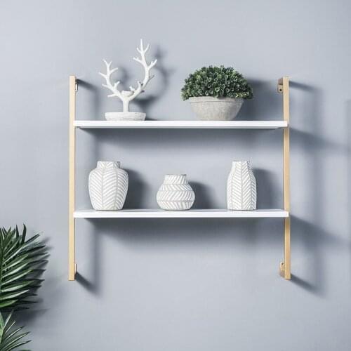 Nordic creative kitchen storage rack modern simplicity solid wood bathroom organizer multi-functional living room book shelf
