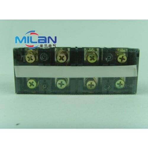 TC-604 fixed high current terminals, terminals, wiring boards, connectors, 60A, 4P, copper pieces