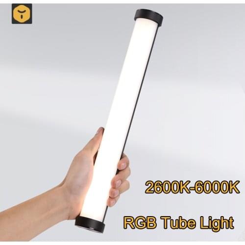 Vectorgear RGB Tube Light Handheld Stick bi-color 2600K-6000K LED Photography Lighting Photo Video Camera Light VS nanlite 6C