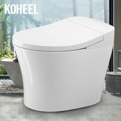 KOHEEL Knob Toilet One-Piece Intelligent Toilet Smart Toilet WC Elongated Remote Controlled Integrated Automatic Modern Style
