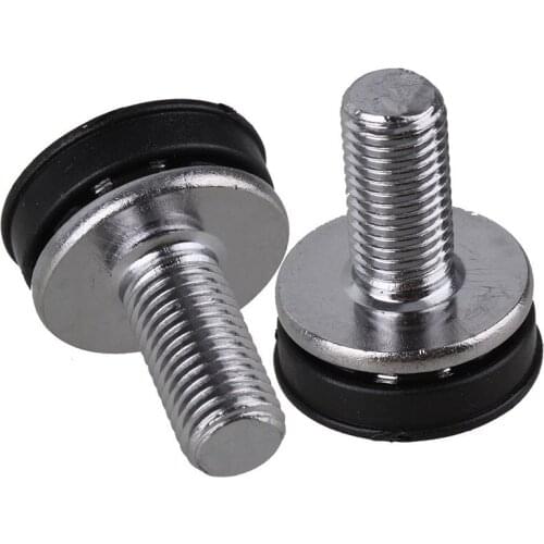 1 pair uncovered key crank arm bottom brake screw silver bicycle axle bolt screw