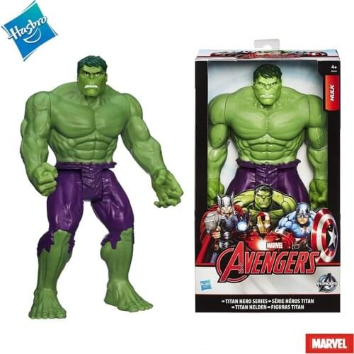29Cm Marvel Avengers Toys The Incredible Hulk Action Figure Model for Kid Gifts Titan Hero Series Hulk Dolls Collectible Boy Toy