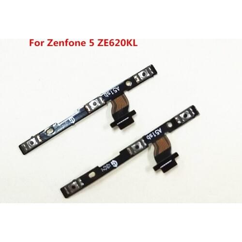 30pcs/Lot For Asus Zenfone 5 ZE620KL 6.2" Power On Off Volume Switch Side Button Key Flex Cable for Zenfone5 ZE620KL