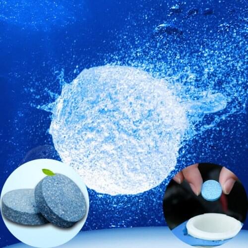 6Pcs Car windshield Solid Cleaner Effervescent Tablets Auto Accessories for Subaru Forester Outback Legacy Impreza XV BRZ