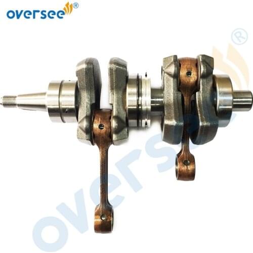 61N-11400-00, 69P-11400-00 Crankshaft Assy For Yamaha 25HP 30HP Outboard Motor 2 Stroke