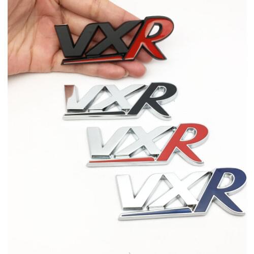 Car Styling 3D metal VXR Emblem Badge Car Sticker For Vivaro Novano Regal Lacrosse auto accessories