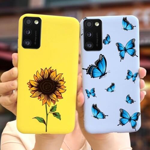 For Samsung Galaxy A41 Phone Case Poplular Sunflower Soft Slim Fundas For Samsung Galaxy A41 A 41 Case SM-A415F Back Cover 6.1