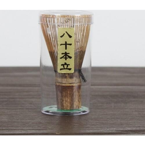[GRANDNESS] Traditional Japanese Teaware 80 Pondate Purple Bamboo Chasen Matcha Whisk Bamboo Whisk For Preparing Matcha