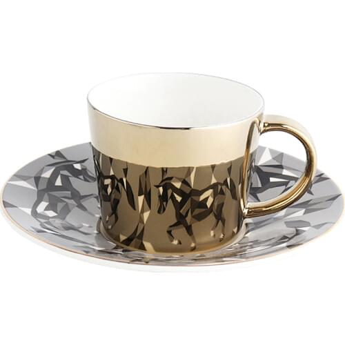 Creative Reflection horse cup Nordic Cartoon Elk anamorphic cup The Mirror Collection Panda mug Père Davids Deer