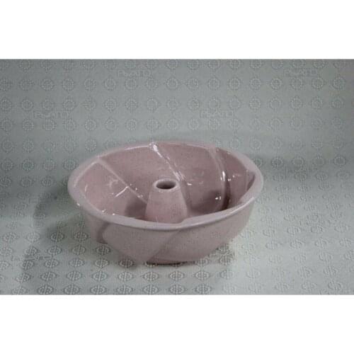 Turkey authentic AWESOME Cook 25 Cm Ceramic Wind Cake Mold Ckr3079 -pink FREE SHIPPING FREE SHİPPİNG