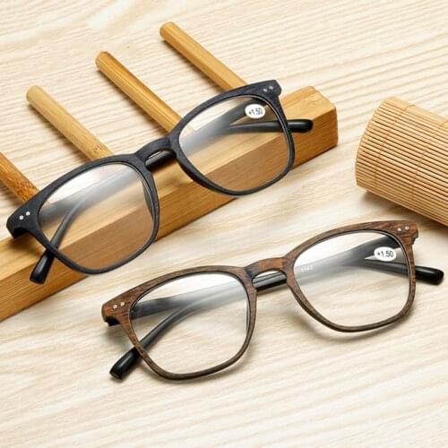 Square Reading Glasses Women Men Presbyopic Hyperopia Eyewear Diopter Reader Glasses +1.0+1.5+2.0+2.5+3.0+3.5+4.0 Unisex