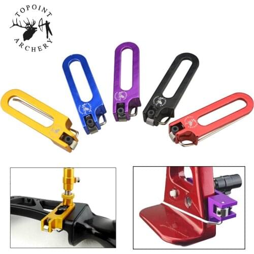 1pc Aluminum Alloy Magnetic Arrow Rest Hunting Sports Shooting Training Accessories Right Hand Arrow Rest