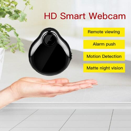 1080P Wearable Pendant Necklace Mini Mirco Wifi P2P IP Camera DV Remote Wireless Camcoder With Night Vision Motion Detaction